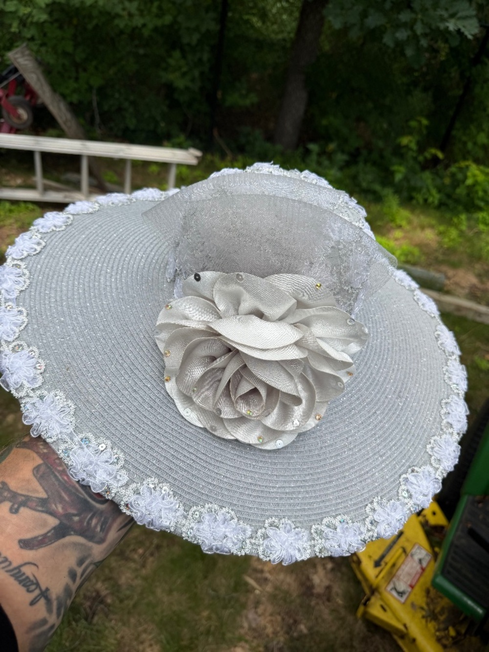 Vintage Whittall & shon silver/grey Derby/church/sundays best